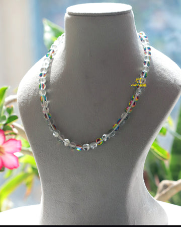 Radiant Aura: Lightweight Aura Quartz Malas for Every Occasion by Janaksh